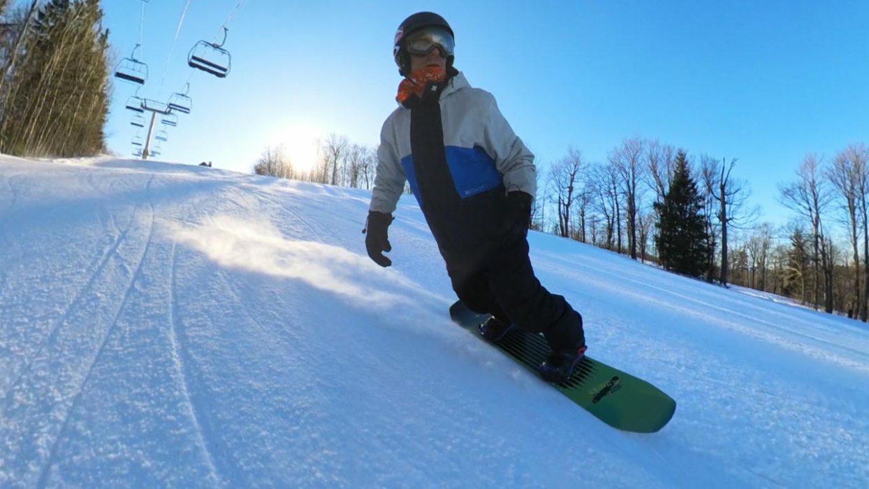 Ride Moderator Snowboard Review 2026: Too Much Board for the Park? 17 Carving Toe SideRide Review Testing