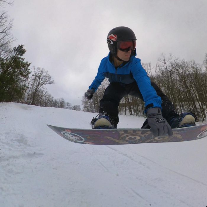 Jumping with the Never Summer Llama