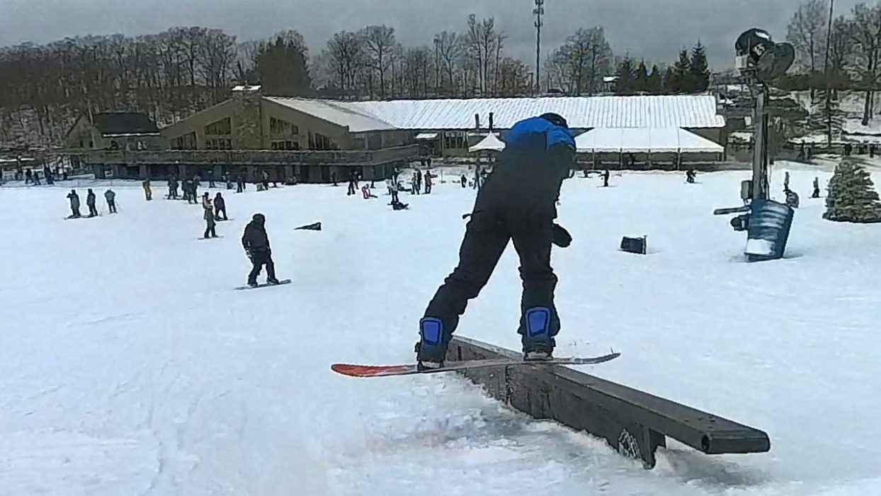 Jibbing with Rome Ravine