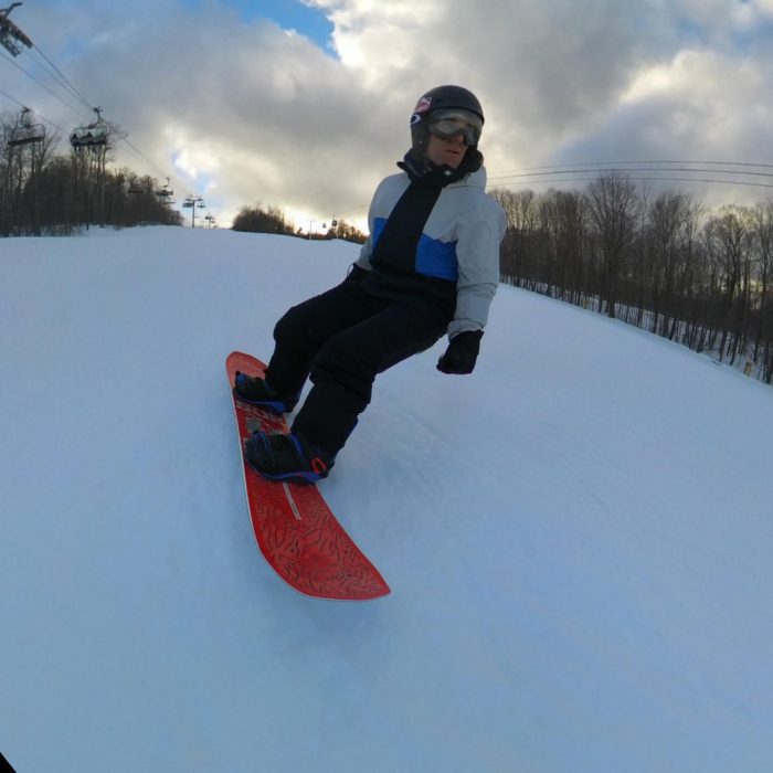 Nidecker Sensor Snowboard Review: Outstanding Jib Board but Is It Too Loose on Ice? 36 Heelside Carve with Nidecker SensorSensor