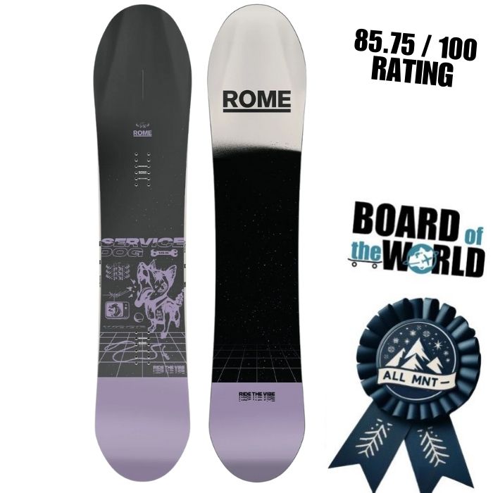 Rome Service Dog Snowboard Review: Upgraded and Ready to Jib