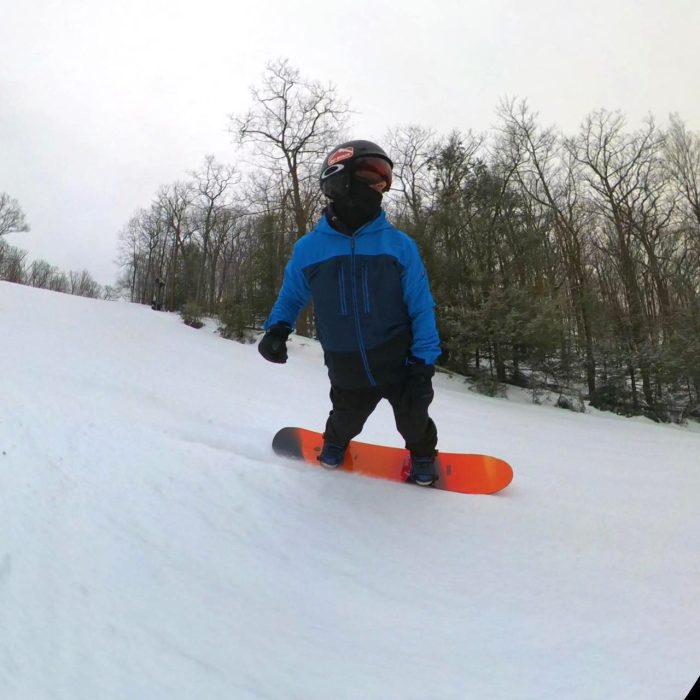 toe side carve rome ravine