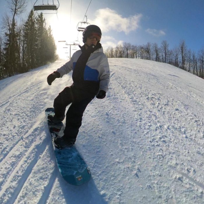 Lib Tech Orca II vs. The Original Review: Are the New Upgrades Worth It? 38 Heel Carve Orca Twoorca ii ride test