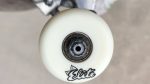 A close up of the OJ Elite Hardline Skateboard Wheels 99a in a 53mm size