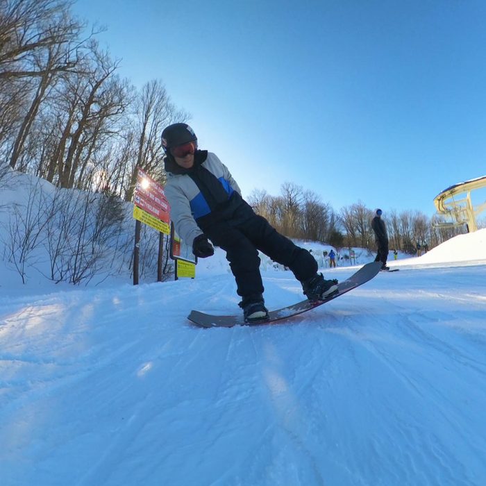 Tail flex test with effort