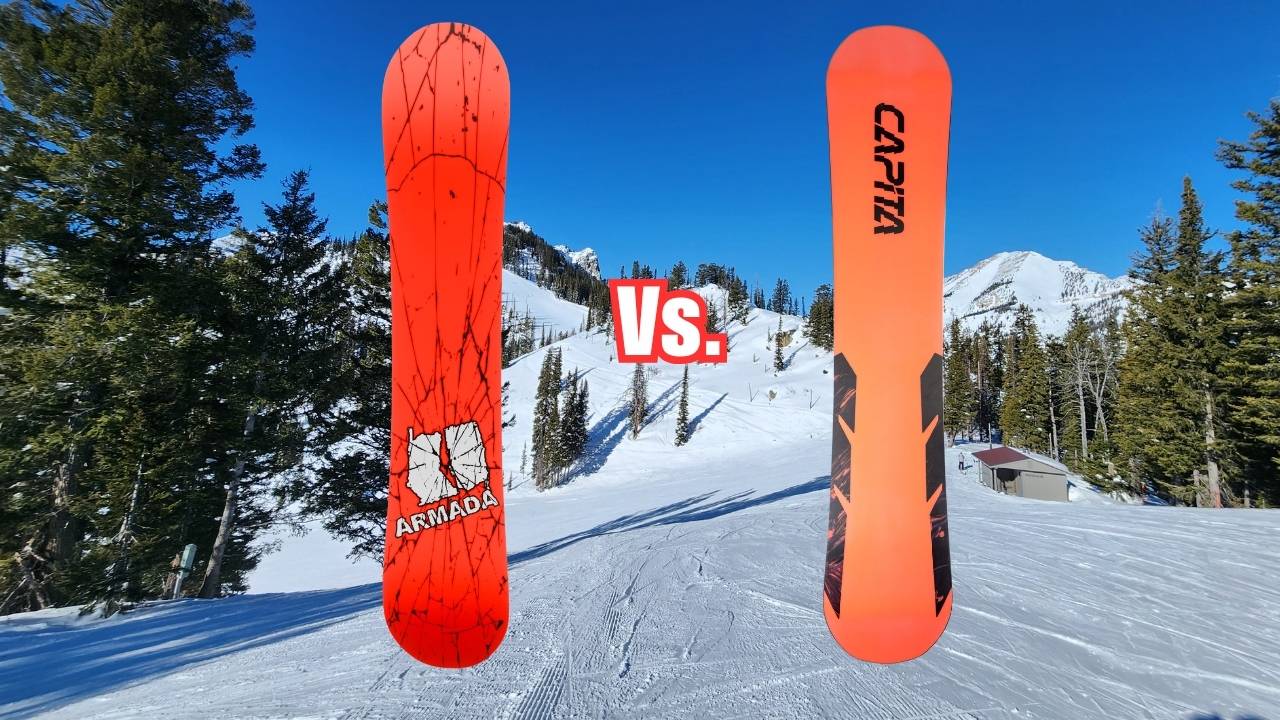 Capita Mercury vs the Armada Beatnik Snowboard