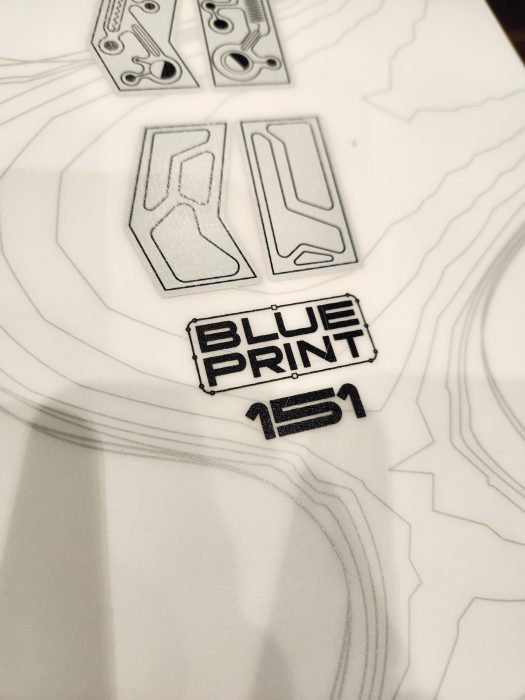Close Up of Armada Blueprint