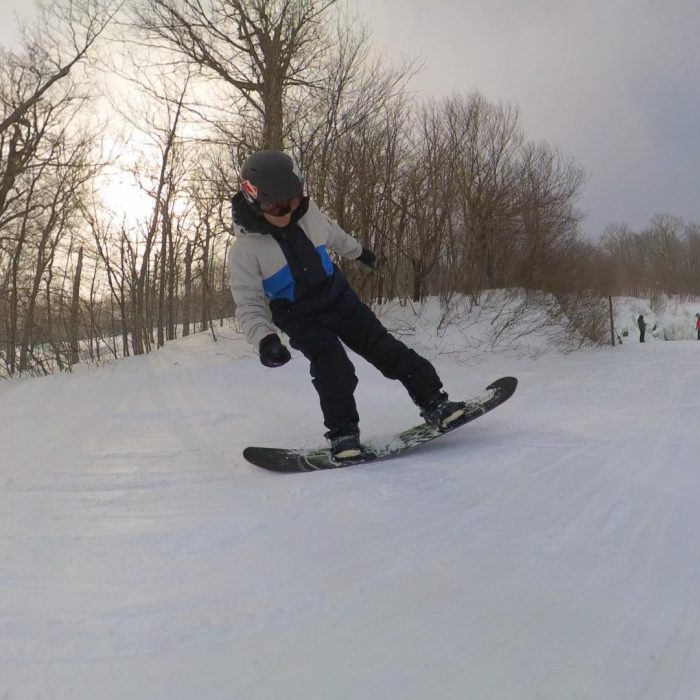 Tail flex test on the Rome Boneless, which matched the nose at a soft 3.5 out of 10