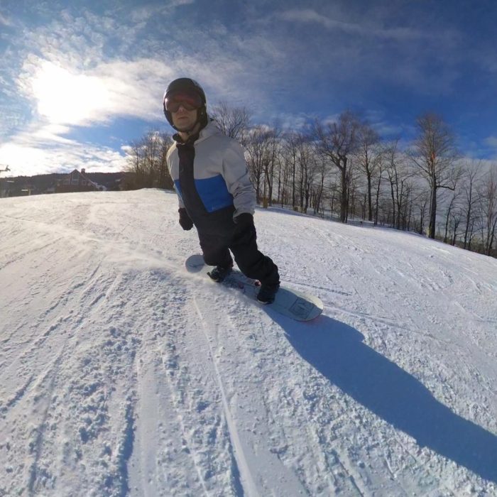 Toe carving with the Armada Beatnik
