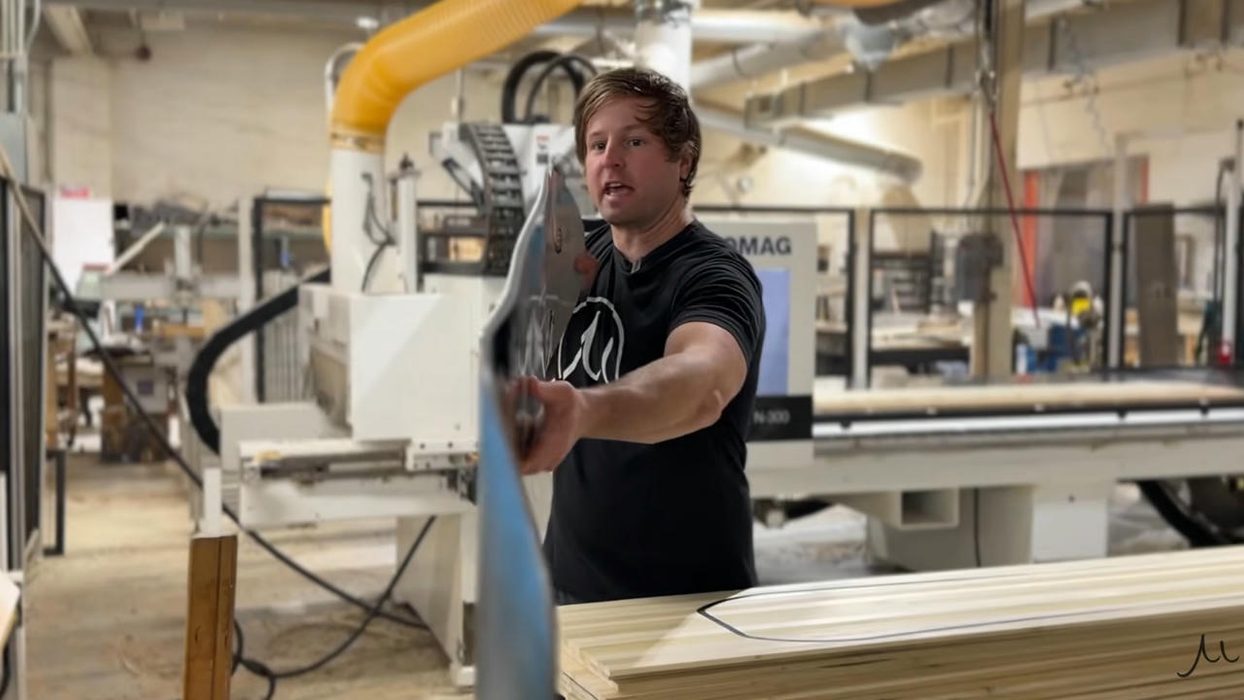 Showing profile of the Gilson JCK snowboard
